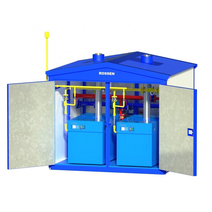 Котел наружного размещения RSH 1000 сдвоенный Котел наружного размещения RSH 1000 сдвоенный